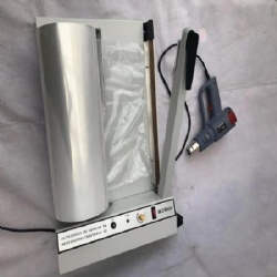 seal cut shrhink machine with hot air gun
